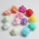 thumbnail image 4 of 50 piezas Mini malla de espuma artificial adorno de cabezas de flores rosas para manualidades 4 cm Multicolor, 4 of 8