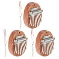 thumbnail image 1 of 3X 8 Key Mini Kalimba Exquisite Finger Thumb Piano Marimba Musical Good Accessory Pendant Gift, 1 of 7