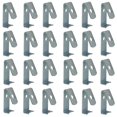 thumbnail image 1 of Clips de maceta de flores-Paquete de 24 perchas durables para macetas de plantas (plata) Afortunado Sencillez, 1 of 5