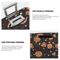 thumbnail image 5 of Lsque Pizzas Mushrooms Printed Luggage Cover, Travel Luggage Protector,Scratch and Dirt Resistant, Fits 18-32 Inch Luggage - X-Large, 5 of 9
