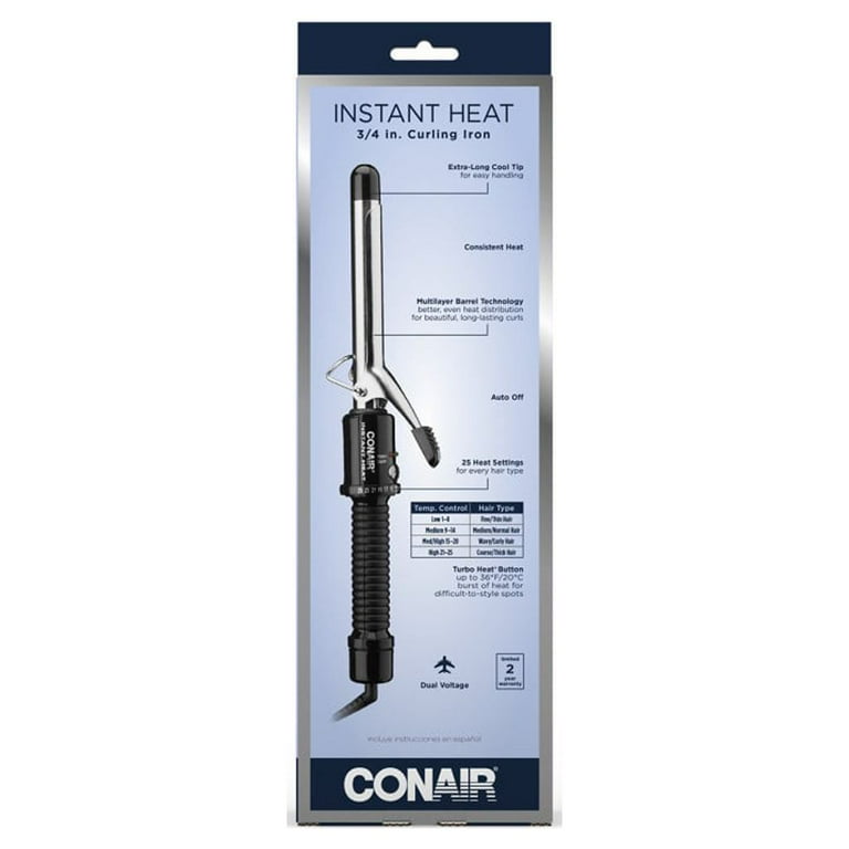 Conair Cd81wcsr Instant Heat Curling Iron 3 4
