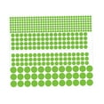 thumbnail image 5 of LABSERRON DIY Decoration 2Pcs Round Dots Stickers Green PVC Glow in the Dark for Home and Bedroom 11.8x3.1x0.04in, 5 of 8