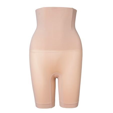 

LELINTA Hi-Waist Shapewear Tummy Control Body Shaper Seamless Thigh Slimming Boyshort for Women