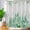 Green, variant on Pink Floral Shower Curtain for Bathroom,Romantic Colorful Flowers Plants Decorative Waterproof Curtains with Hooks,(72" Wx72 H)