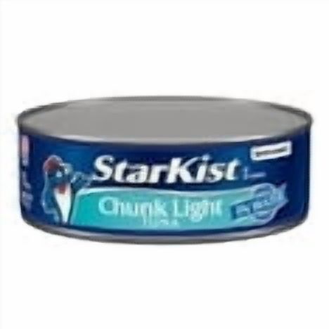 StarKist Chunk Light Tuna in Water (5 oz, 12‑Pack)- With Olive White Bowl By OMA