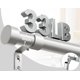 thumbnail image 4 of Barras para Cortinas KAMANINA Paquete de 2 Plata Ajustables 81-218 cm Resistente, 4 of 9