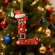 thumbnail image 3 of mfyjkho Adornos colgantes con letras de acrílico 2D para árbol de Navidad, 26 letras del alfabeto para decoración colgante DIY, decoración navideña para el hogar, juego de 26, 3 of 5