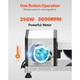 thumbnail image 4 of VEVOR Food Processor Vegetable Chopper 3000RPM Food-Grade Stainless Steel Blender, 4 of 9