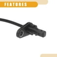 thumbnail image 7 of ABS Sensor No.956802S500 Car Rear Left ABS Wheel Speed Sensor for Kia Sportage 2010-2015 ABS Metal Black, 7 of 7