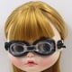 thumbnail image 2 of Accesorios para muñecas CUTICAT 2pcs Gafas de natación En Mini Gafas de Buceo con marco negro para 1/6 doll, 2 of 8