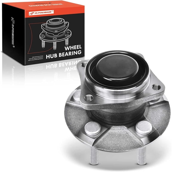 A-Premium Wheel Hub and Bearing Assembly Compatible with Toyota Celica 2000-2005 Corolla Matrix 2003-2008 Pontiac Vibe 2003-2008 FWD Non-ABS Rear Left or Right