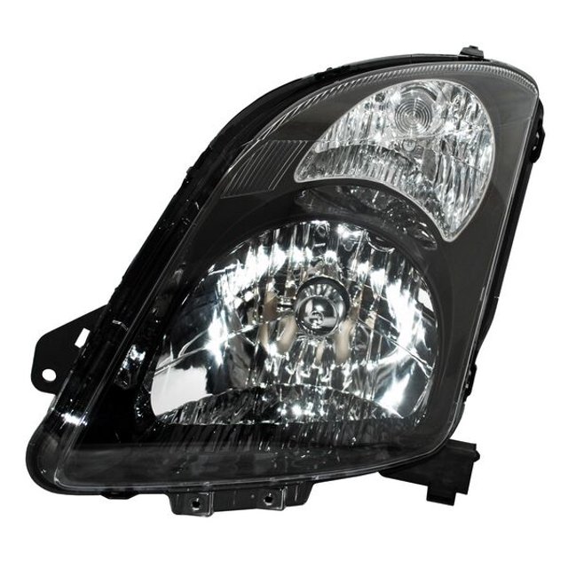 Faro Principal TYC Suzuki Swift 2007 A 2011 LADO CONDUCTOR Fondo negro