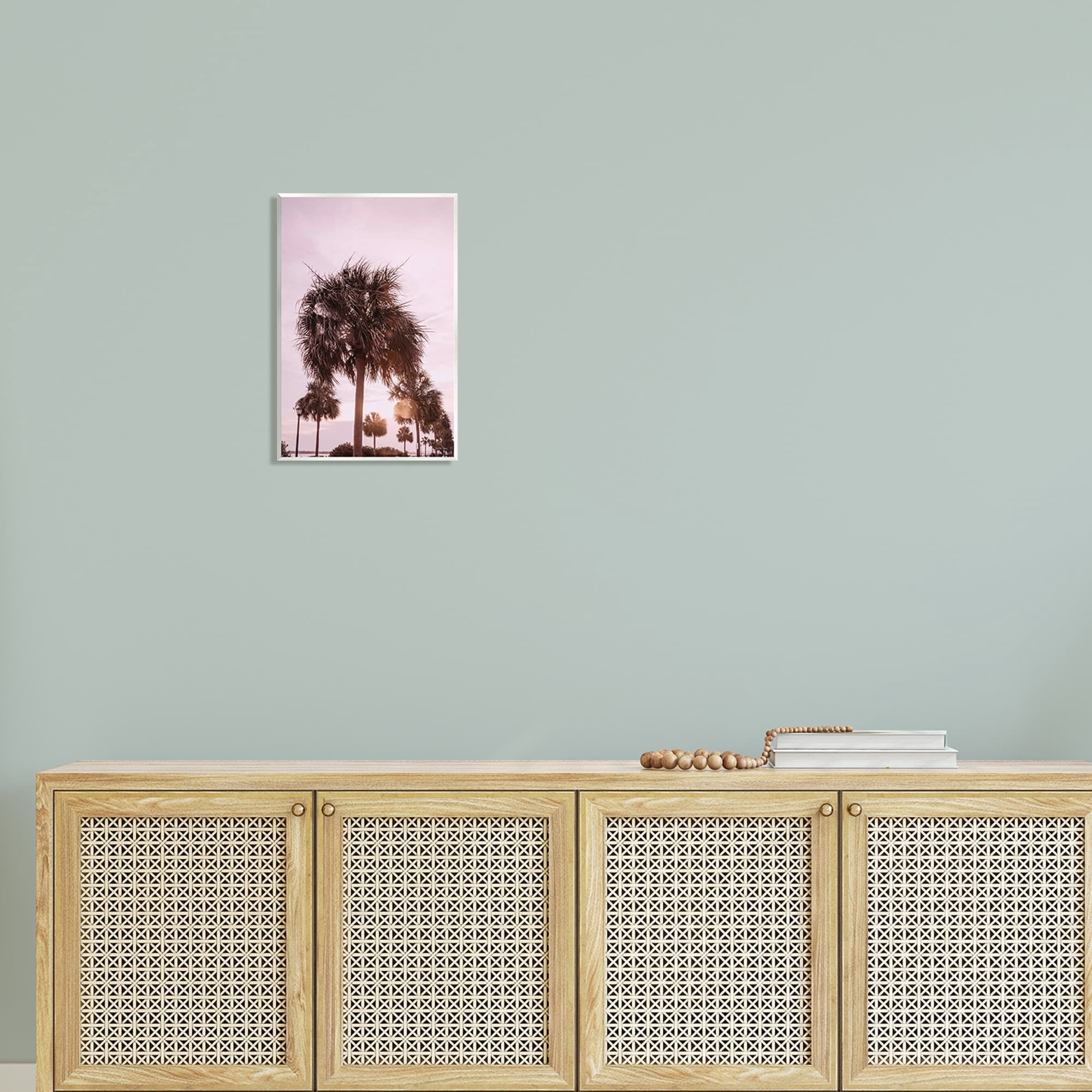 Stupell Industries Tropical Palm Tree Summer Vacation Resort Photography Photograph Unframed Art Print Wall Art, Design by Jennifer Rigsby