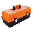 thumbnail image 1 of Estuche de almacenamiento de mientas, caja de mientas multifunción con mango plegable portátil, organizador, caja de almacenamiento de Sunnimix Estuche de almacenamiento, 1 of 8
