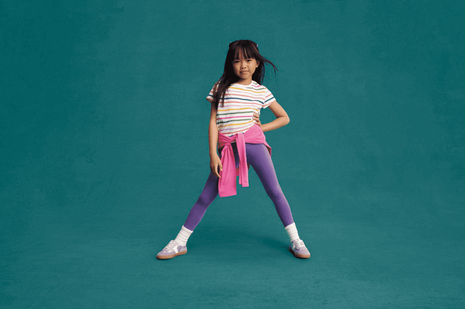 Wonder Nation Girls Kid Tough Leggings, Sizes 4-18 & Plus