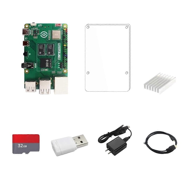 1B 1GB RAM DDR3 Allwinner H616 WiFi Bluetooth Mini PC Development Board Single Board Computer 1Set