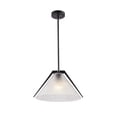 thumbnail image 3 of Artcraft Lighting Baltic Collection 1Light Pendant Black, 3 of 6