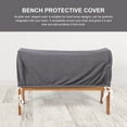 thumbnail image 4 of Dining Bench Cover Polyester Bench Protector Stretch Piano Bench Cover, 4 of 8