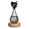 thumbnail image 1 of jifeng Creative Windstorm Glass Weather Predictor Figurines Weather Decorations Weather Black, 1 of 7