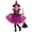 3-Multicolour, variant on LRen Kids Halloween Pumpkin Graphic Print Tutu Dress, Fluffy Tulle Princess Outfit for Halloween Season Role Play Celebration Aged 1–12