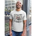 thumbnail image 2 of Let's Play Rock T-Shirt Men -SPIdeals Designs, Male x-Large, 2 of 4