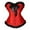 Red, variant on Abomasnow Halloween Corset Tops for Women Heavy Duty Lace-Up Back Corset Boned Waist Trainer Corsets Underbust Body Shaper on Clearance