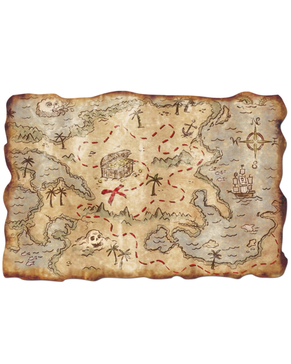 Plastic Treasure Map 12