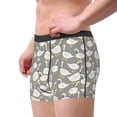 thumbnail image 2 of Kdxio Herd of ducks Men's Boxer Briefs,Soft and Breathable Cotton Underwear with ComfortFlex Waistband-Small, 2 of 5