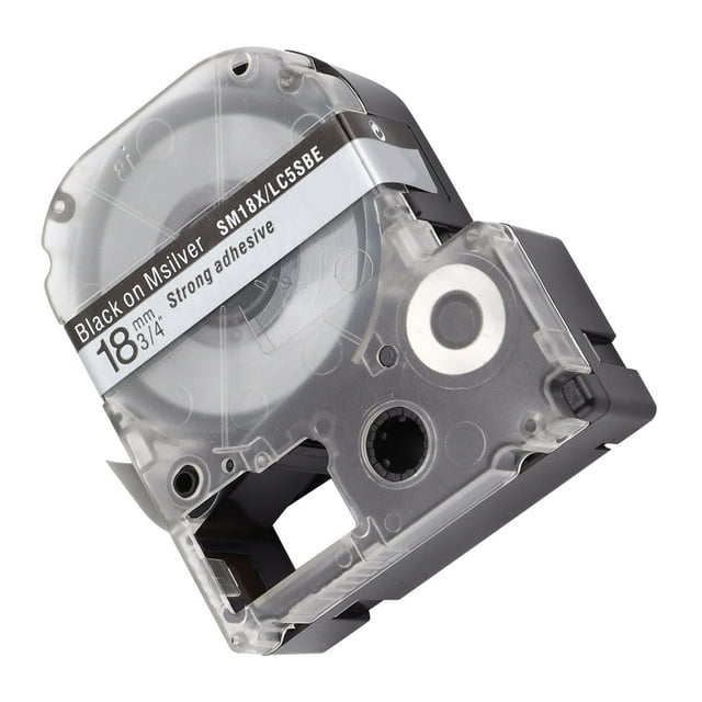 Ruban d'Étiquette, Rouleaux de Ruban Haute Résistance à Basse Température pour SR230CH pour SR530C pour SR230C Noir sur Rouge, Noir sur Or, Noir sur Bleu, Rouge sur Jaune, Noir sur Transparent, Noir sur