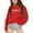Red, variant on XEGLSBU Hoodies for Girls 10-12 Navy Blue Children's Autumn And Winter Part Letter Printed Round Neck Long Sleeved Sweatshirt Size 9-10 Years