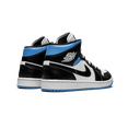 thumbnail image 3 of JORDAN WOMENS AIR JORDAN 1 MID Womens "Black / White / University Blue" BQ6472 102 BQ6472 102 from Stadium Goods, 3 of 9
