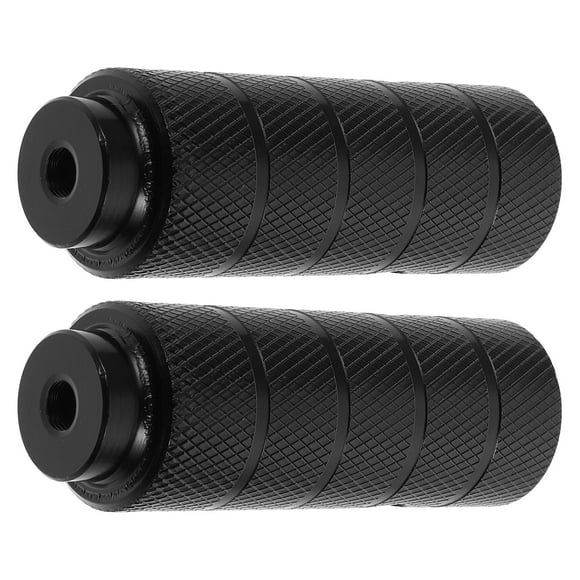 DEEPCRAFF 2Pcs Bike Pegs Steel Square Anti Skid Durable Construction for Mountain Bikes 4.3x1.5x1.5in
