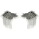 thumbnail image 2 of 2 uds charretera de borla plateada Hugo gótico Punk remache largo Stud Spike, 2 of 9