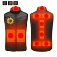 thumbnail image 6 of ZACPNCV Heated Vest for Men And Women Plus Size Heated Coat 9 Heating Heated Jacket Winter Heating Coat Black, 6 of 6