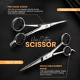 thumbnail image 5 of Utopia Care Hair Cutting and Hairdressing Scissors 6.5 Inch, Premium Stainless Steel Shears with Smooth Razor and Sharp Edge Blades for Salons, Men, Women and Kids, Blue, 5 of 8