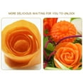 thumbnail image 6 of Fruit Vegetable Spiral Slicer, Food Garnish Carving Tool With Sharp Blade For Kitchen Cooking, Salad Making, Dessert Decoration, 6 of 9