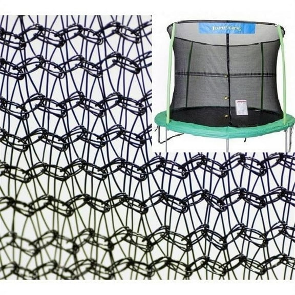 JumpKing 15' Round Trampoline Net Using 4 Poles