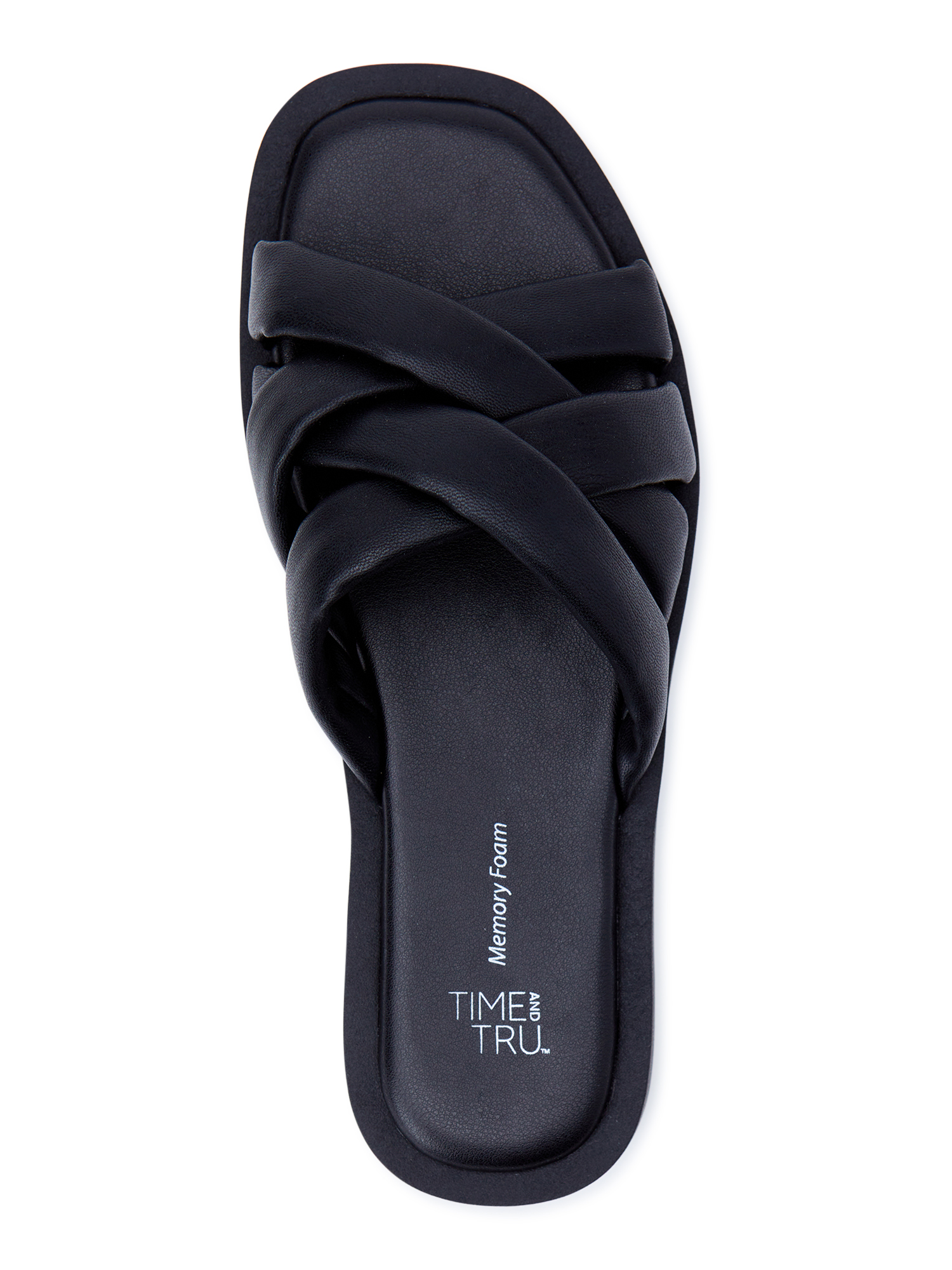 Time and Tru Women's Xband Demi Wedge Sandal - image 5 of 5