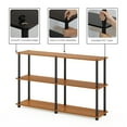 thumbnail image 6 of Furinno Rata 4 x 2 Industrial Multipurpose Flat Base Shelf Display Rack with Metal Frame, Americano, 6 of 6