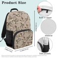 thumbnail image 7 of Pzuqiu Mallard Duck Camo Bow Kids Backpack for K-12 Grades 17 Inch Large Capacity Lightweight Schoolbag Back to School Elementary School Backpack for Boys Girls Ages 6-18, 7 of 7