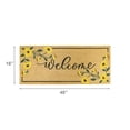 thumbnail image 3 of Coir Door Mat Sunflower Border Welcome 16"X48", 3 of 3