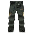 thumbnail image 4 of Blmnix Baggy Men's Pants Carpenter Pants Travel Pants Cargo Sweatpants Long Low Waisted Green Straight-Leg Summer Pants for Men,L, 4 of 5