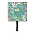 thumbnail image 1 of Carolines Treasures CJ2015-HSH4 Letter H Circle Circle Teal Initial Alphabet Leash & Key Holder, 1 of 1