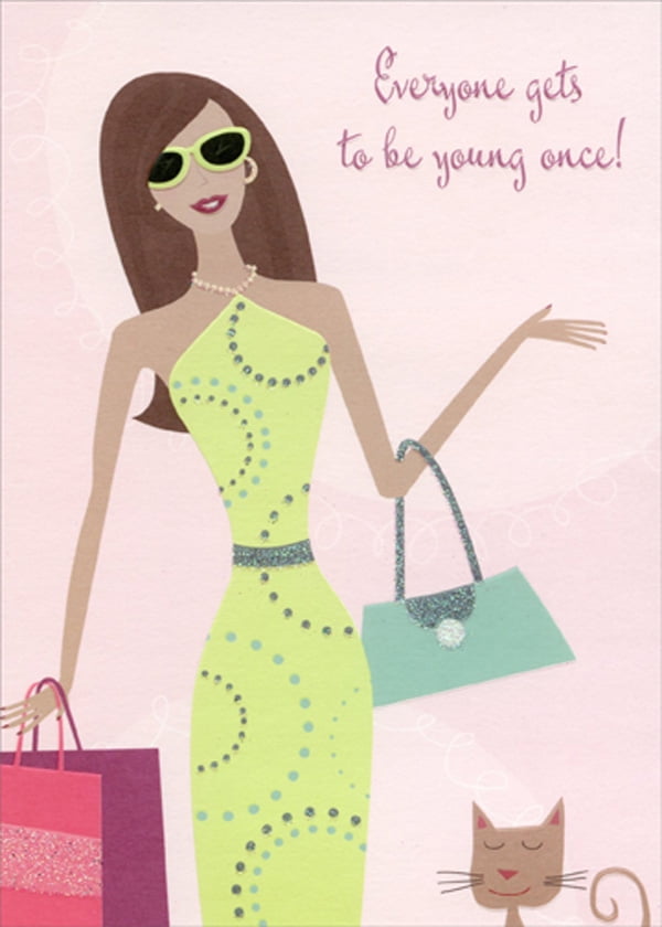 Designer Greetings Everyone Gets To Be Young Once Funny