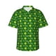thumbnail image 1 of Balery Happy St. Patrick's Day Camisas hawaianas de manga corta para hombre, camisas playeras de corte holgado, camisas de vacaciones con botones,Large, 1 of 7