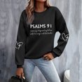 thumbnail image 2 of Zhanying Chandail pour Femmes à Col Rond, Chandails à Capuchon, Chemises, Grande Taille, Manches Longues, Hauts d'Automne, Chandails, T-Shirts de Base, 2 of 4