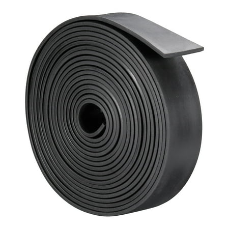 

Solid Rubber Strips Neoprene Sheets Rolls 1/8 T x 1.18 W x 78.74 L DIY Rubber Gasket Sealing Padding