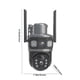 thumbnail image 4 of Mejore la seguridad de su hogar con nuestra cámara de vigilancia solar de doble lente para exteriores Experimente monitoreo inalámbrico de 360 grados y cámaras de vigilancia de precisión de alta defin, 4 of 9
