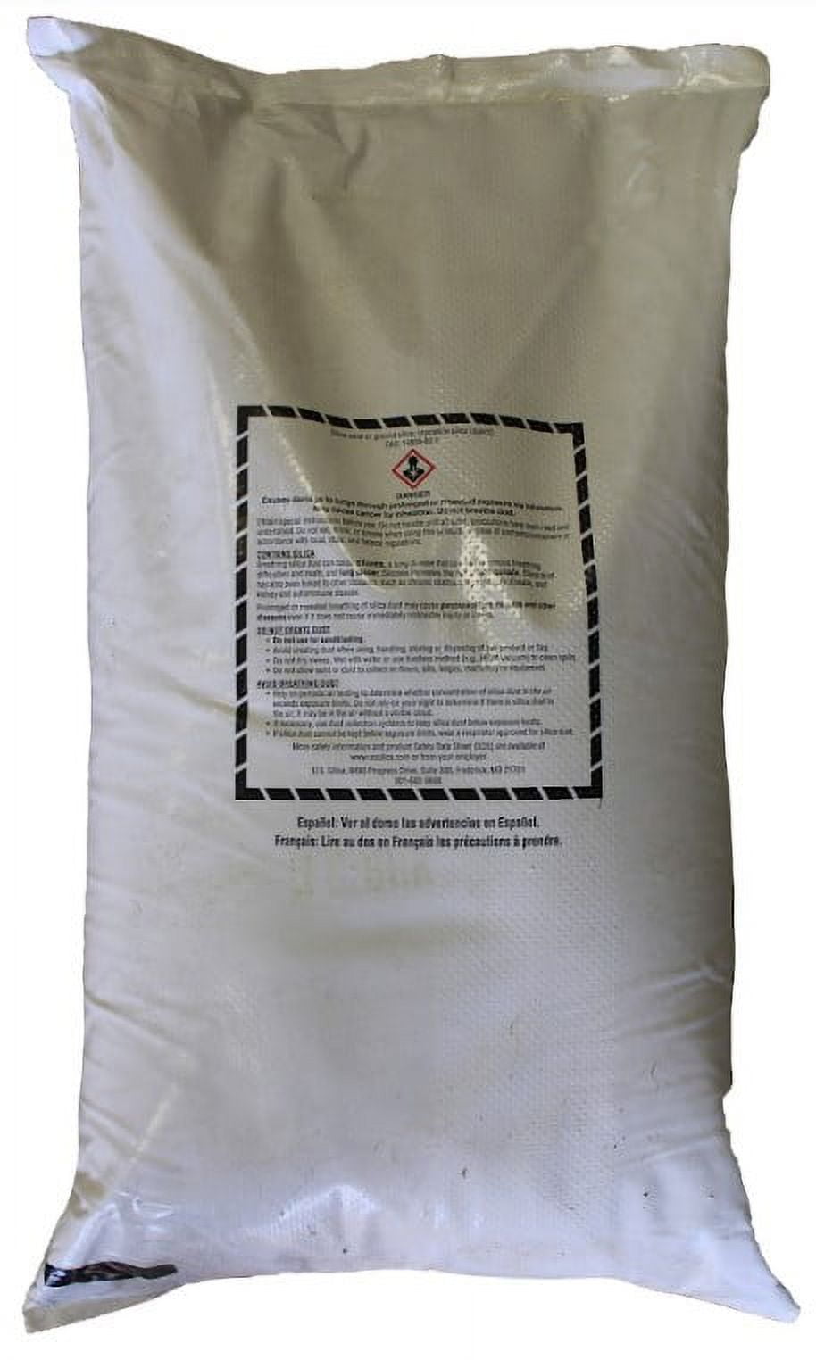 U.S. Silica 100/120 Mesh Natural Mined Fine Sand, Fine, Medium, 50 lb