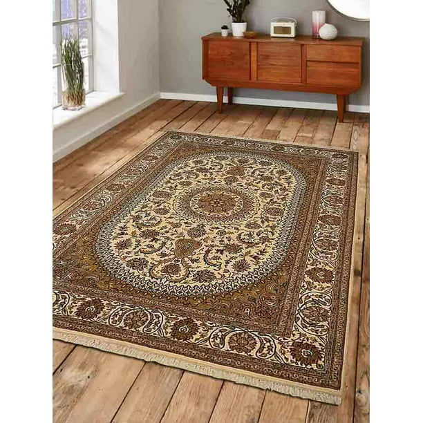 Rugsotic Carpets Hand Knotted Isfahan Wool 8'x11'3